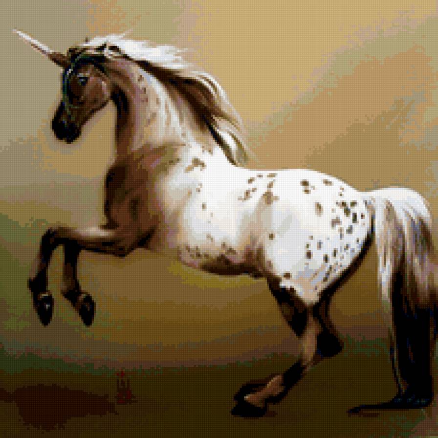 Единорог - животные, лошадь - предпросмотр