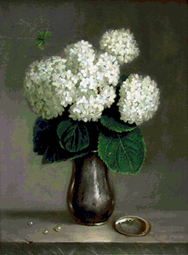 Серия "Букет" - цветы, букет, гортензии - предпросмотр