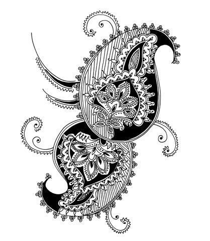 Турецкий узор - оригинал