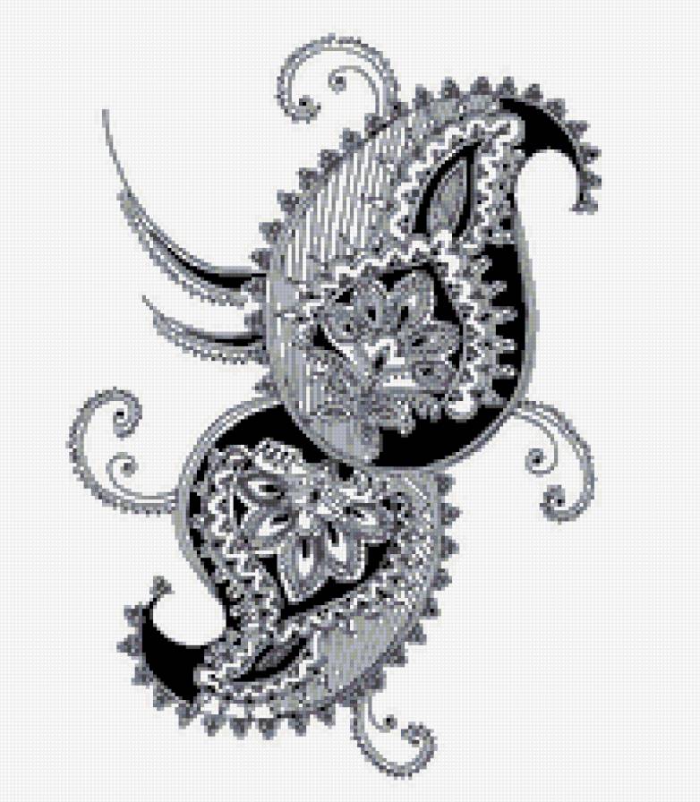 Турецкий узор - предпросмотр