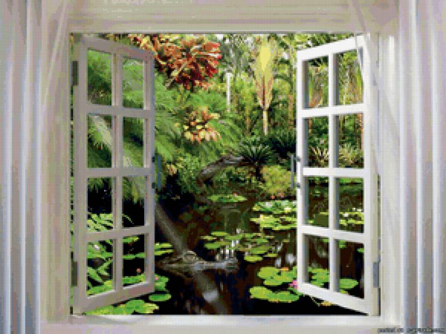 Вид из окна 2 - пейзаж - предпросмотр