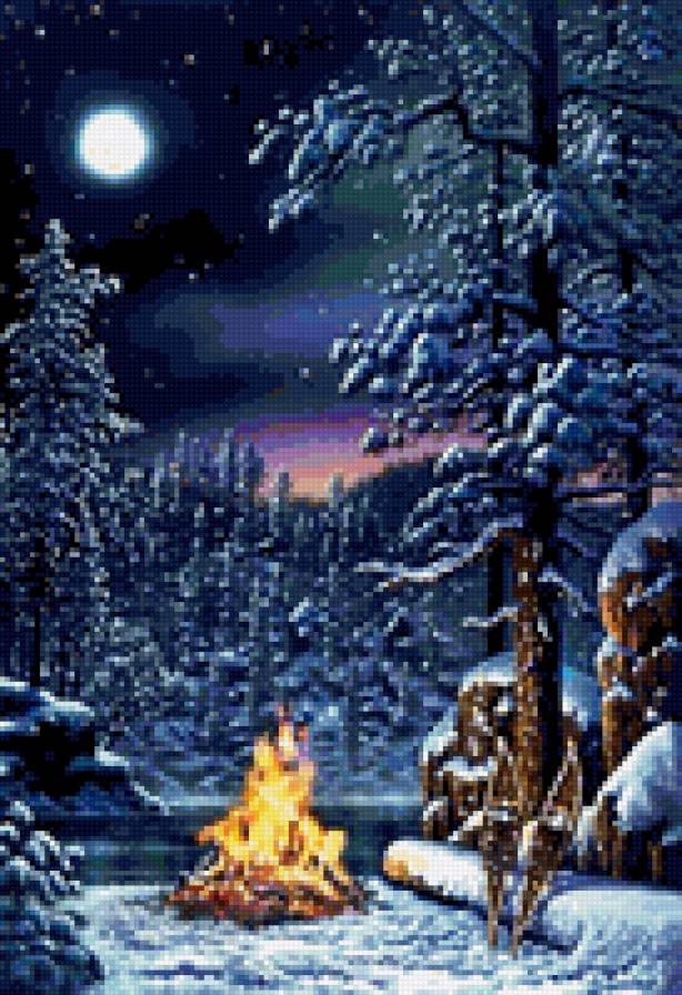 правая часть полиптиха5 - природа, животные, полиптих, диптих, триптих - предпросмотр