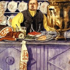 Схема вышивки «в трактире»