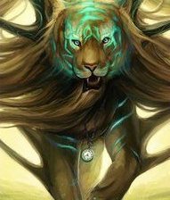 Схема вышивки «Дух тигра»