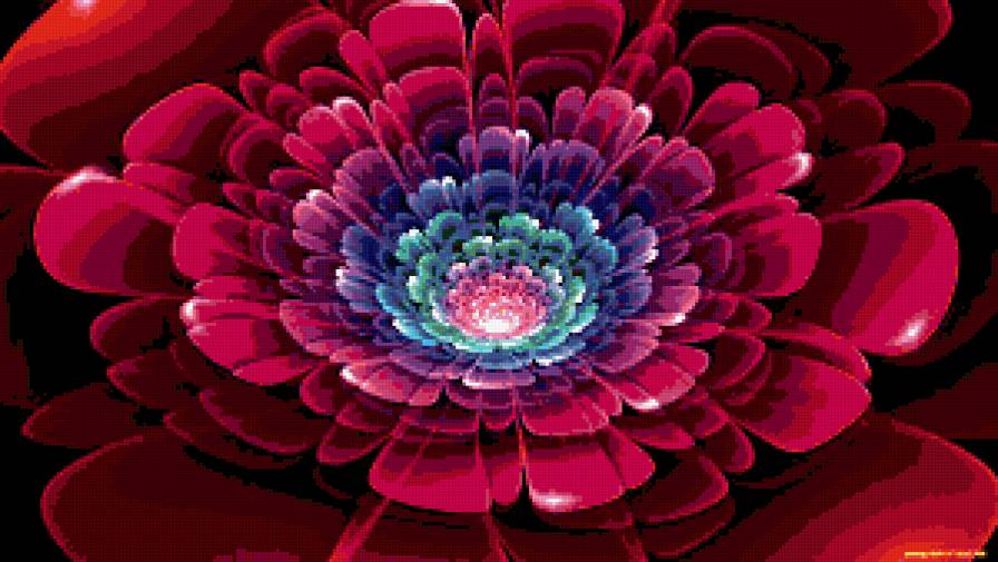 Серия "Фантастические цветы" - цветы - предпросмотр