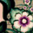 Предпросмотр схемы вышивки «Серия "Фантастические цветы"» (№418693)
