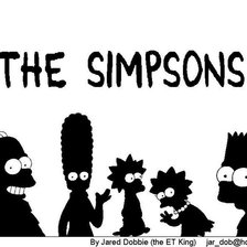 Схема вышивки «Симпсоны»