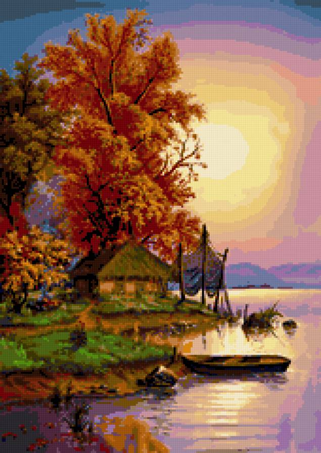 Дом рыбака - природа - предпросмотр