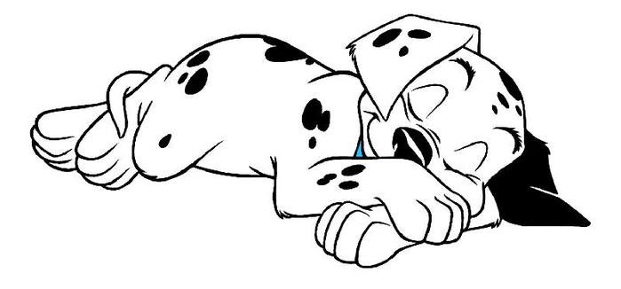 Долматинец - детское, щенок - оригинал