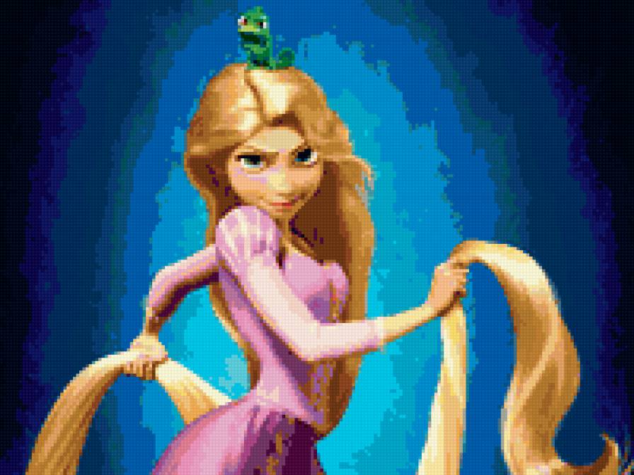 Рапунцель - принцесса - предпросмотр