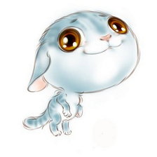 Схема вышивки «котенок»