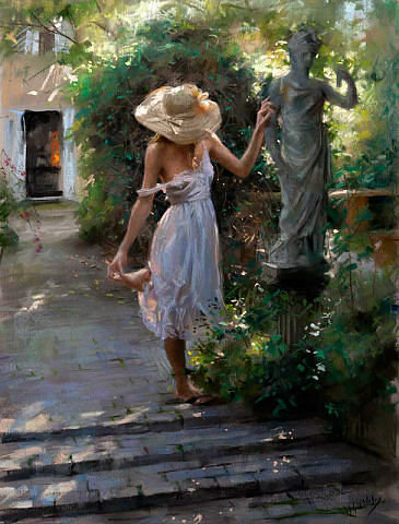 картины от Винсенто Ромеро - портреты - оригинал