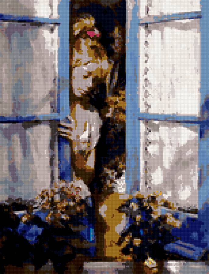 картины от Винсенто Ромеро - портреты - предпросмотр