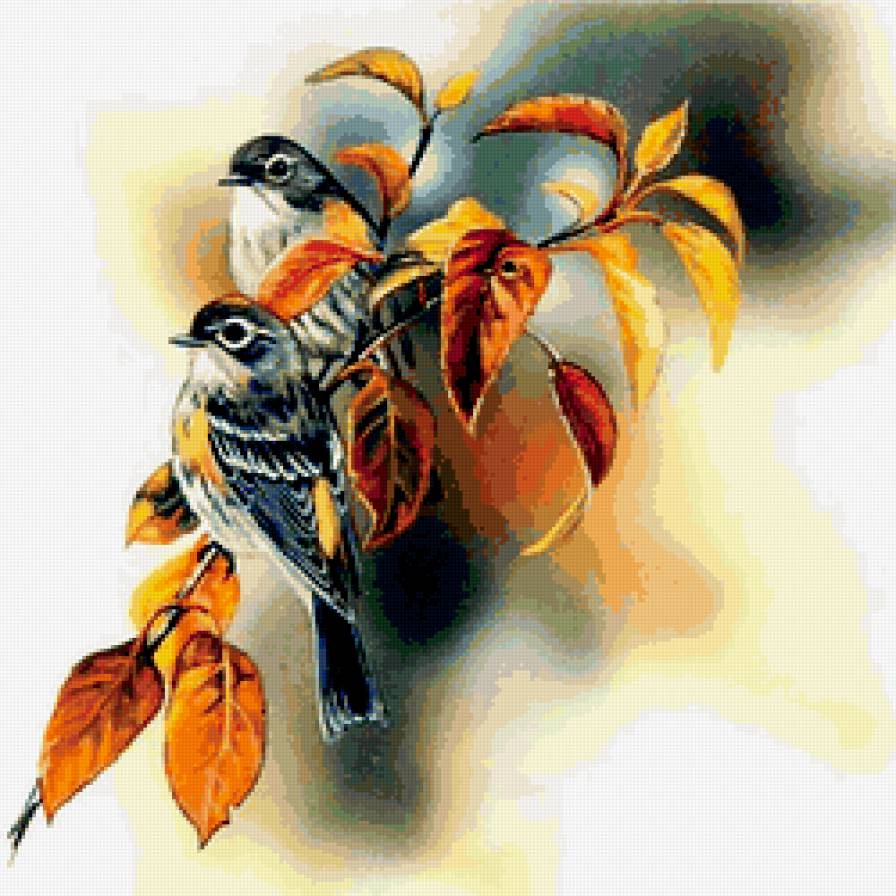 Птички - птицы - предпросмотр