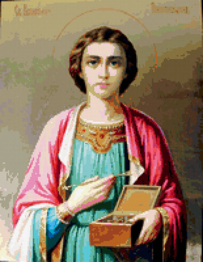 Пантеилемон Целитель - икона пантеилемон целитель - предпросмотр