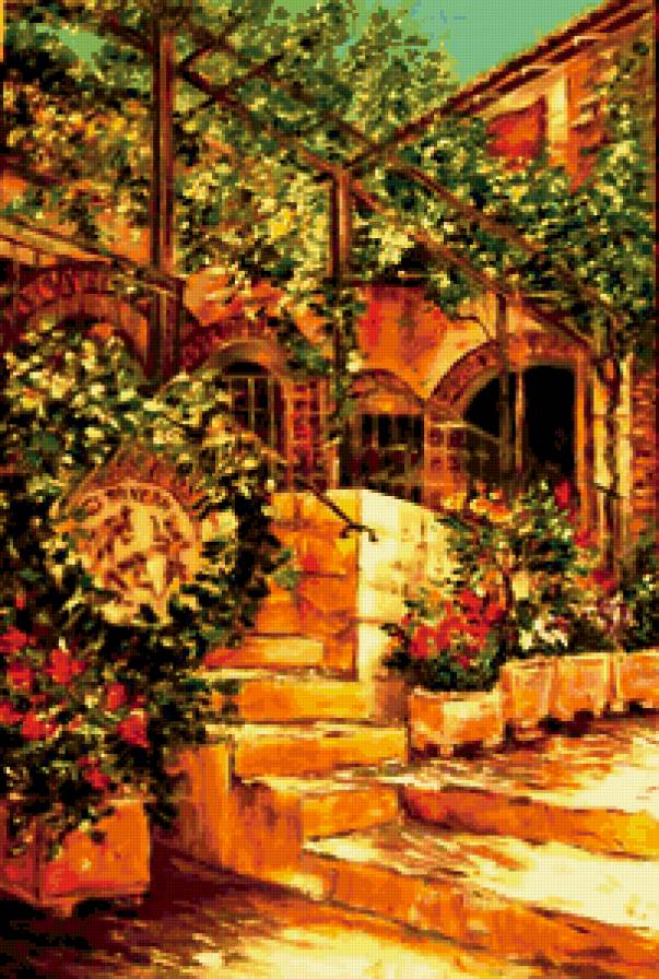 таверна - пейзаж, город, городской пейзаж - предпросмотр