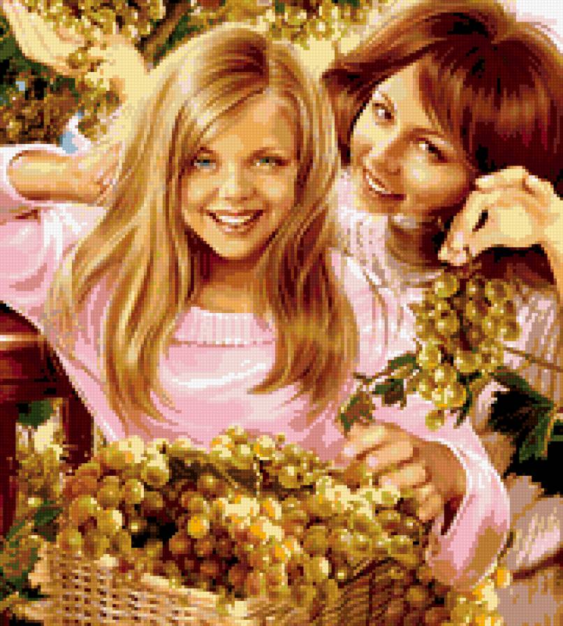 Праздник винограда. - радость., люди - предпросмотр