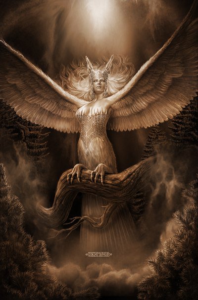 Сирин - боги, язычество, славяне, русь - оригинал