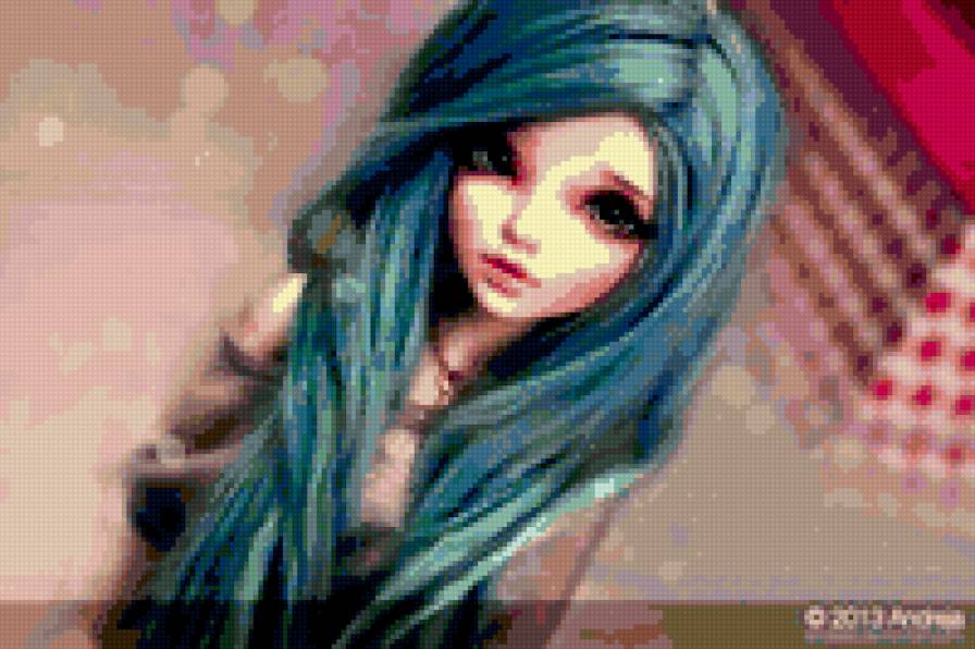 девчушка - девушка, фэнтези - предпросмотр