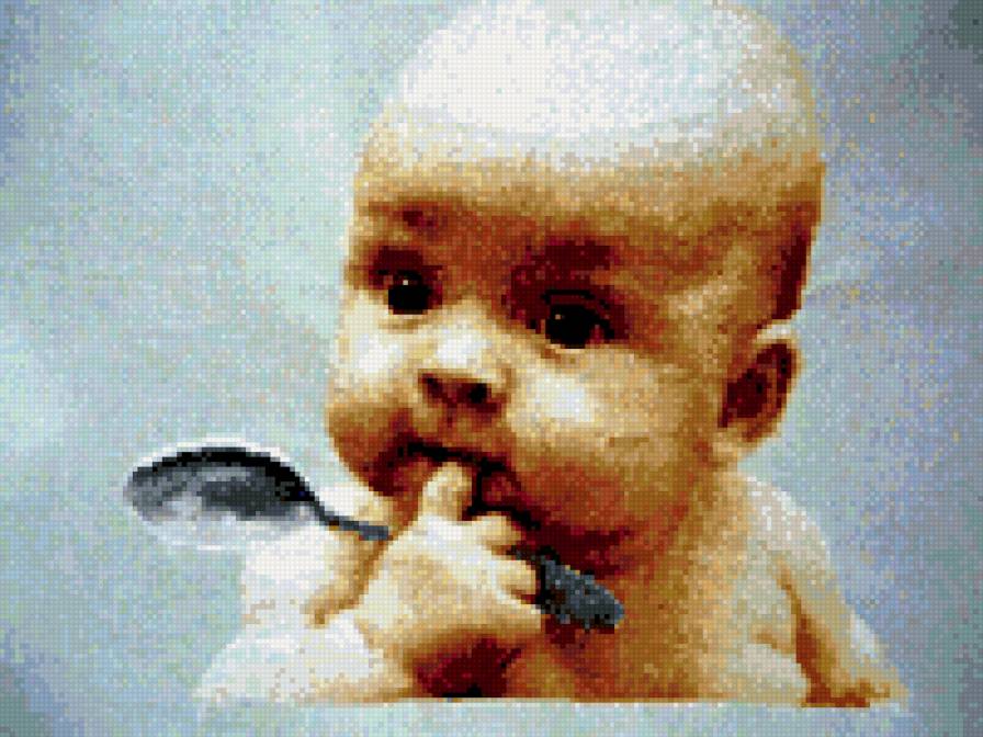 Обед 3(нитки Гамма, 60 цветов0 - детки - предпросмотр