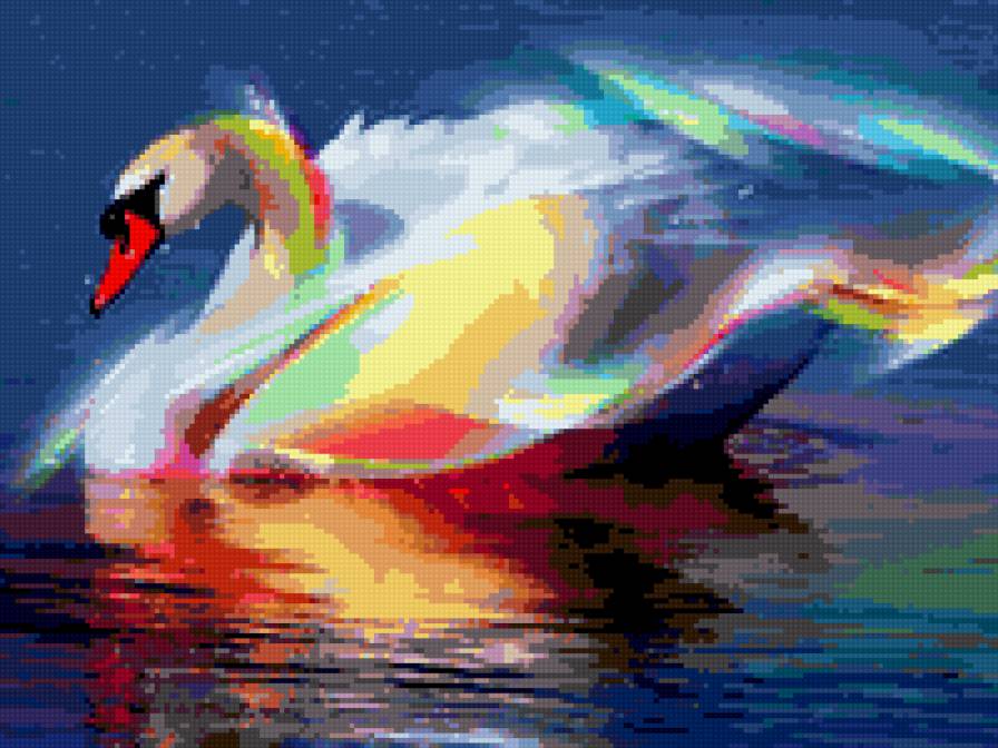 Лебедь - птицы, лебеди - предпросмотр