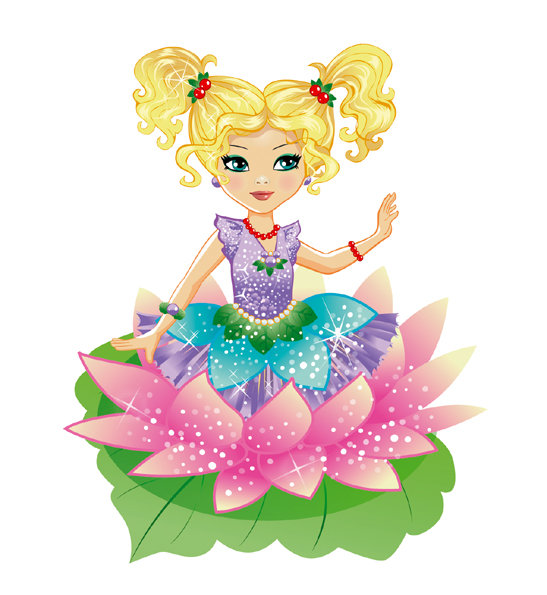 девочка - мультик, сказка, дюймовочка, детям, мультяшки, детская - оригинал