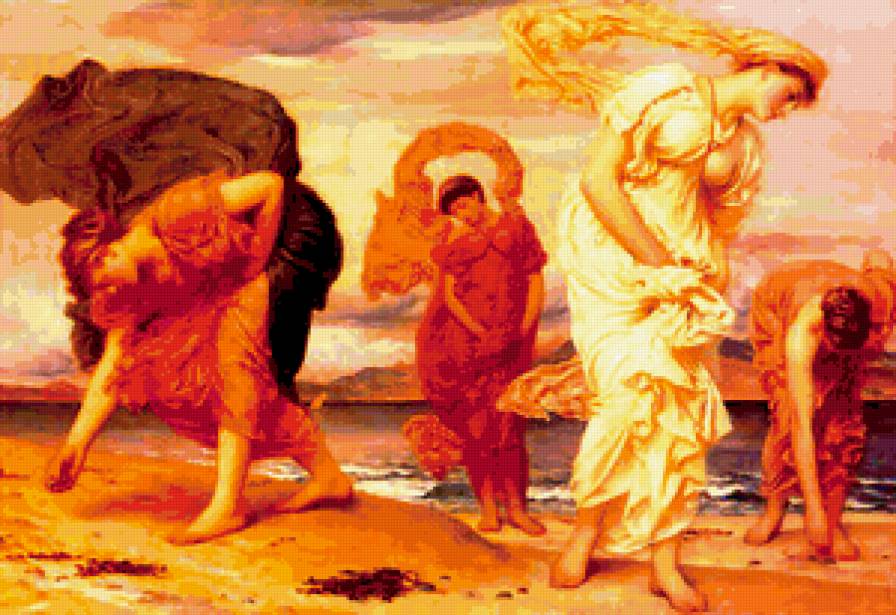 картина - фредрик лейтон, живопись - предпросмотр