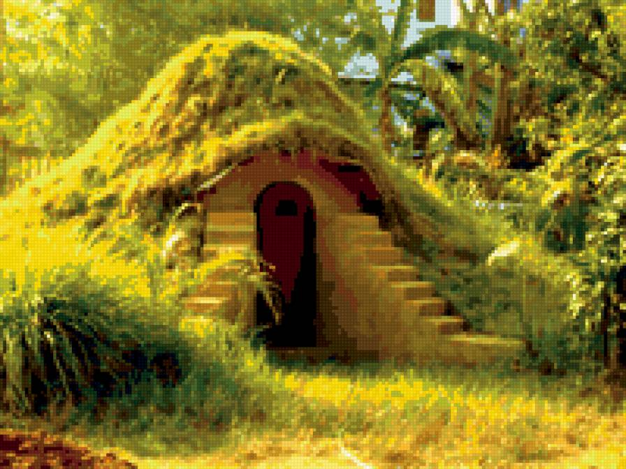 Домик хоббита - домик - предпросмотр