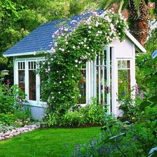 Схема вышивки «Дачный домик»