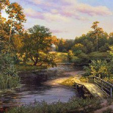 Схема вышивки «утро»