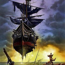 Схема вышивки «Летучий голландец»