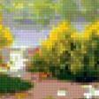 Предпросмотр схемы вышивки «Летний пейзаж» (№423001)