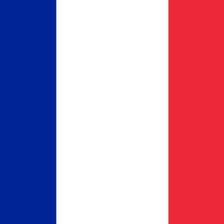 Схема вышивки «Флаг Франции»