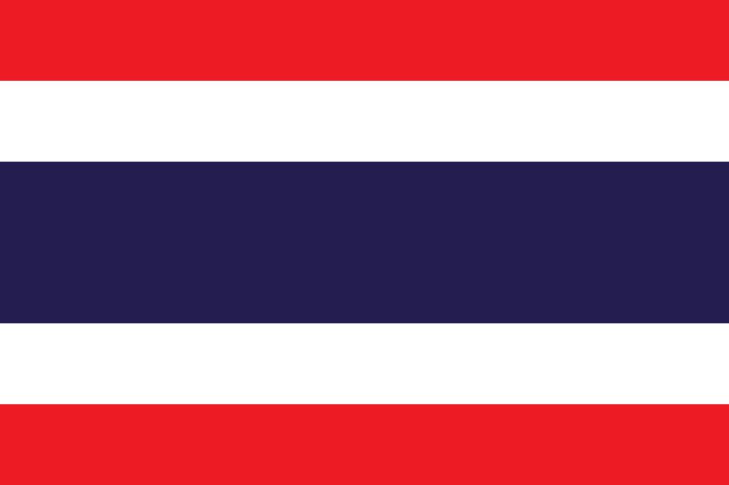 Флаг Таиланда - оригинал