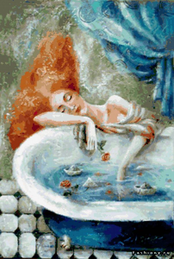 Письма к Элизе - картина, девушка - предпросмотр