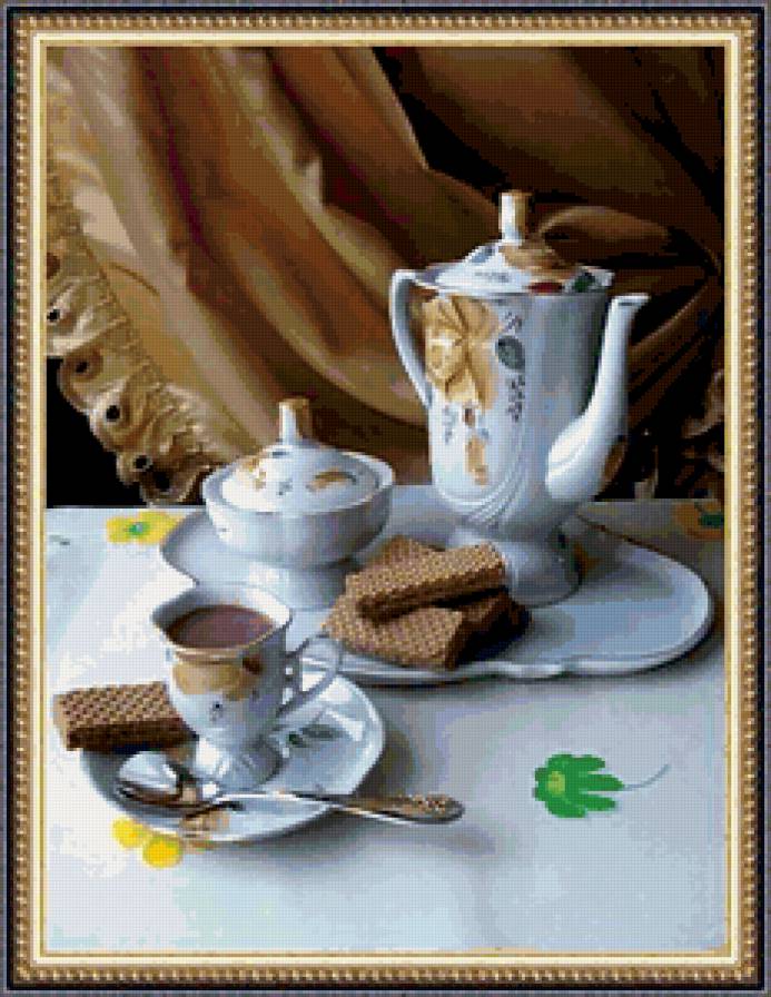 Утренний кофе - кофе, натюрморт, утро - предпросмотр