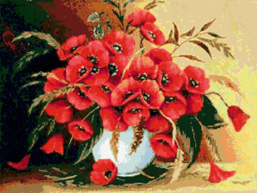 маки - маки, цветы, букет - предпросмотр