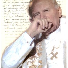 Оригинал схемы вышивки «Karol Wojtyła papież» (№423393)