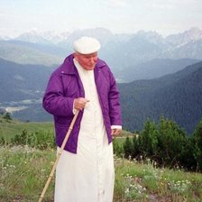 Схема вышивки «Jan Paweł II w Tatrach»