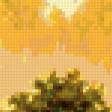 Предпросмотр схемы вышивки «утро в лесу» (№424048)