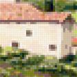 Предпросмотр схемы вышивки «тосканский пейзаж» (№424148)