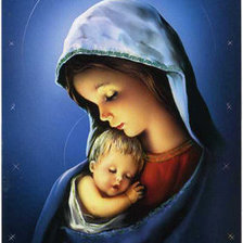 Схема вышивки «Matka Boża»