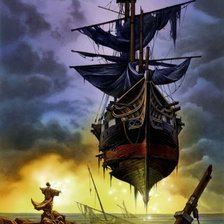 Схема вышивки «Летучий голлландец»