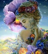 Схема вышивки «цветы»