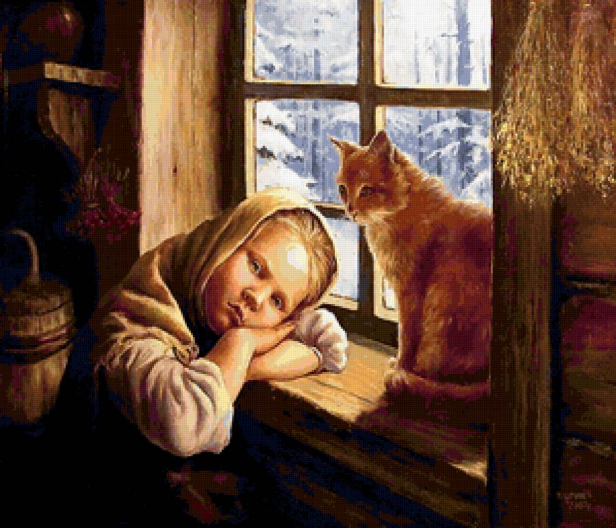 у бабушки - деревенский сюжет - предпросмотр