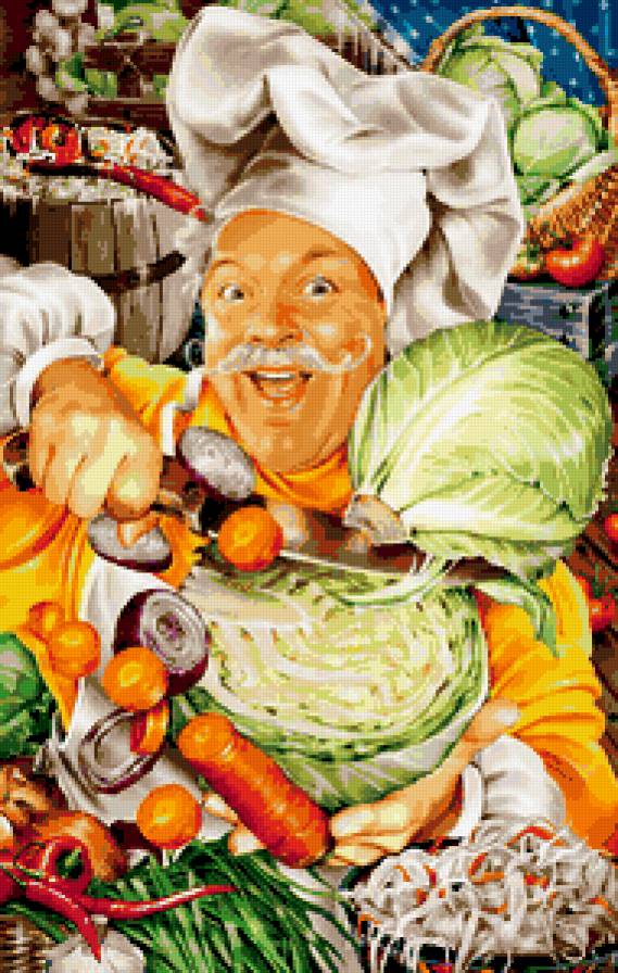 борщ - по картинам художников - предпросмотр