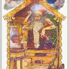 Схема вышивки «банник»