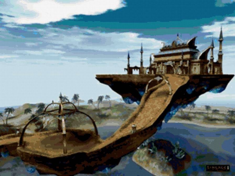 Парнас - фэнтази, замок - предпросмотр