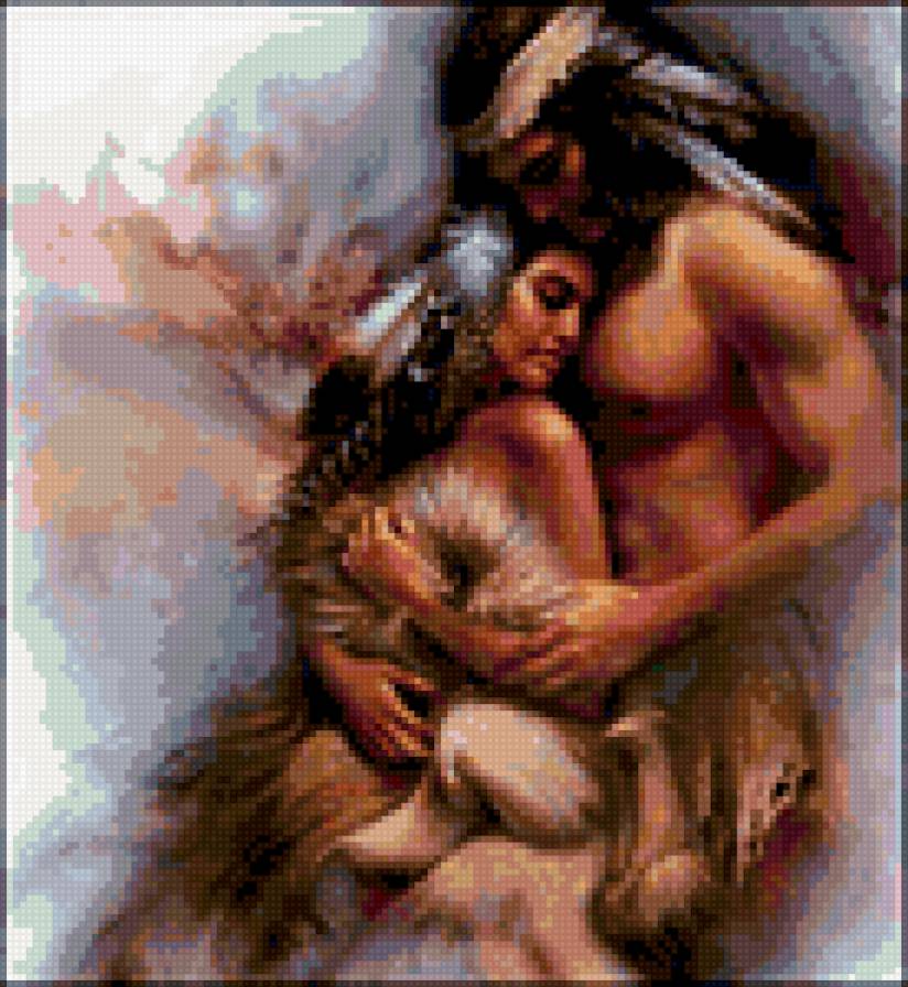 Влюбленные индейцы - предпросмотр