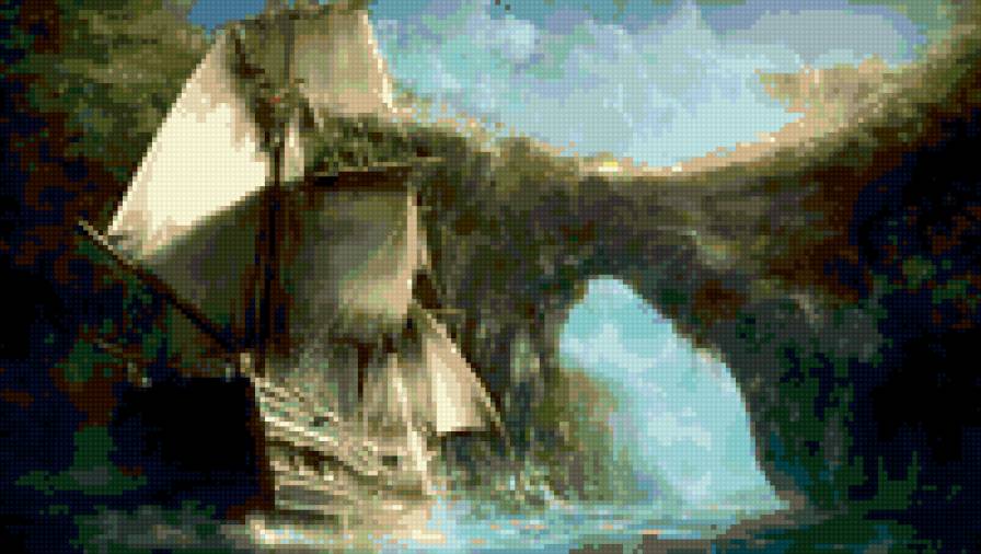 кораблик - предпросмотр